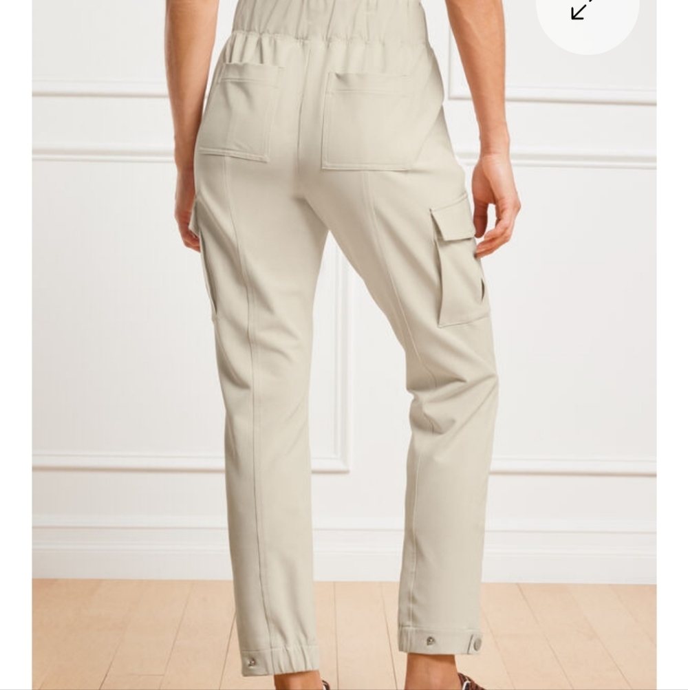 Talbots Woven Cargo Joggers - Picture 2 of 9